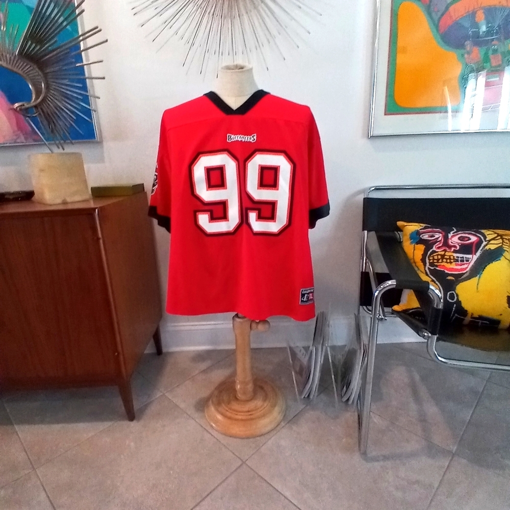 BUCCANEERS WARREN SAPP VINTAGE JERSEY